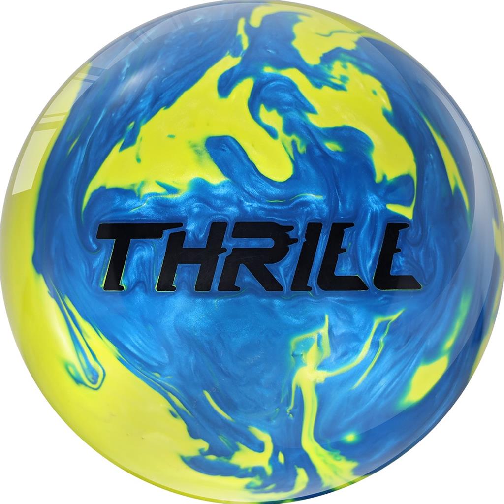 Motiv Max Thrill Pearl Bowling Ball - Yellow/Blue