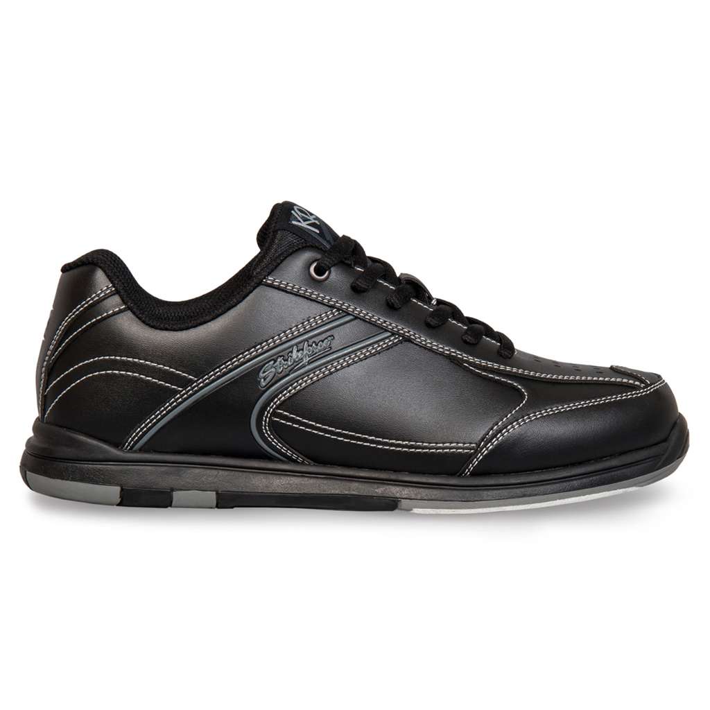 Brunswick Men's Flyer Black Bowling Shoes Size 6 Universal Soles 