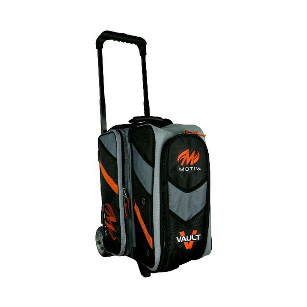 Motiv Bowling Vault 4-Ball Roller - Black/Orange