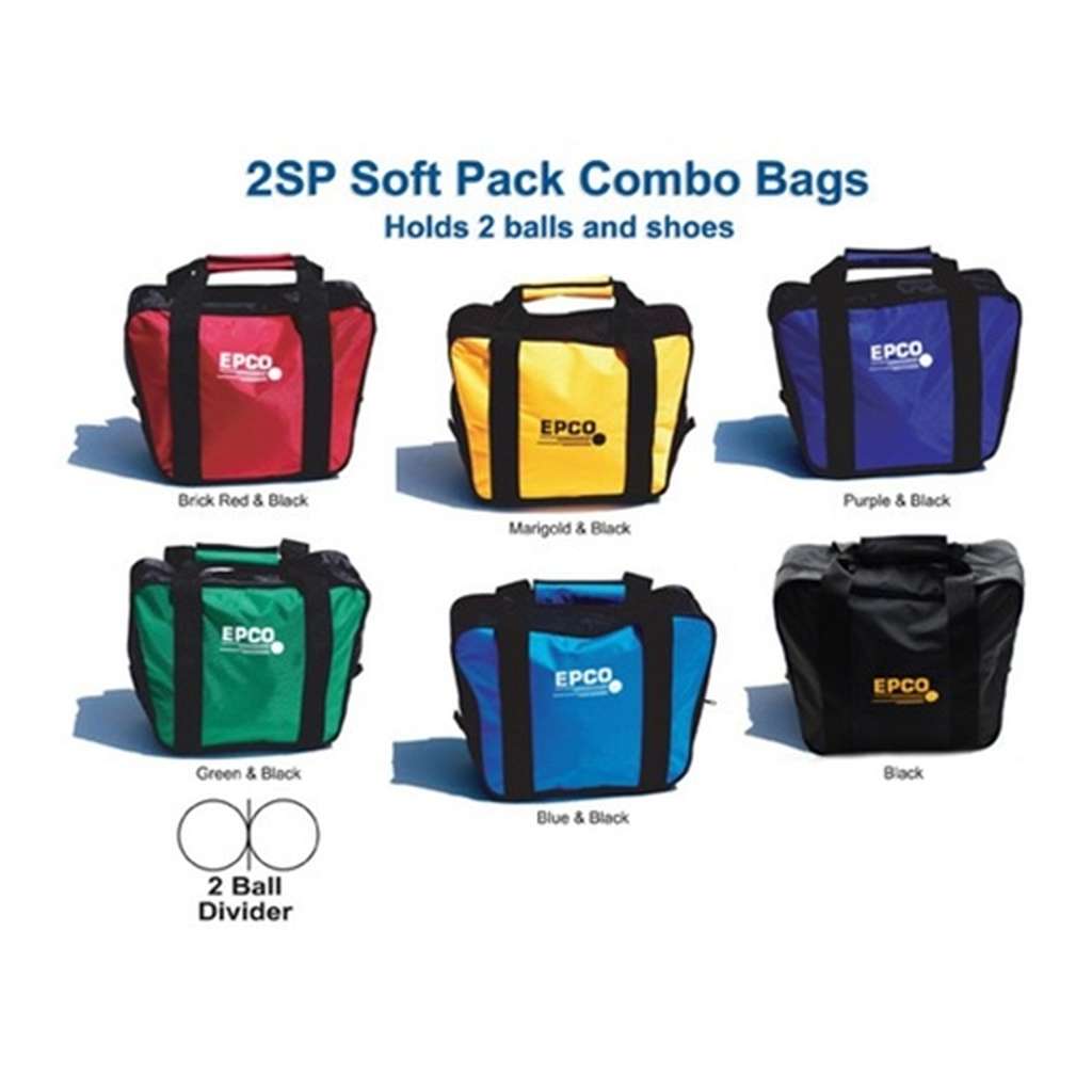 Bowlerstore Products Double Zipper Soft Pack Bag 6 Colors Available 