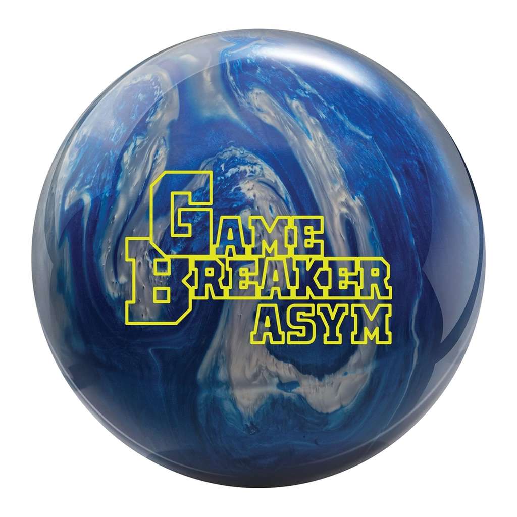 Ebonite Game Breaker Asym Bowling Ball - Blue/Silver
