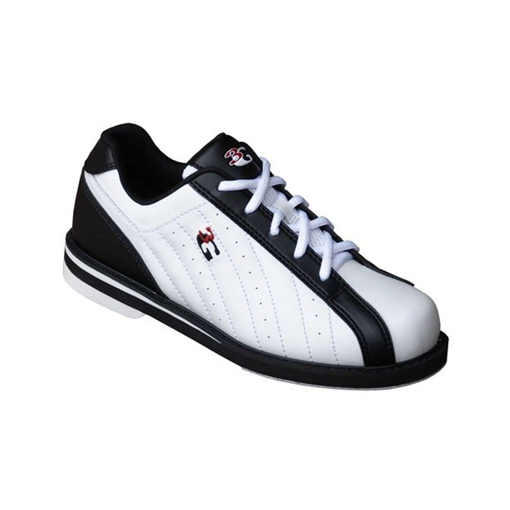 Mens 900 Global 3G KICKS Bowling Shoes White/Black Size 10 