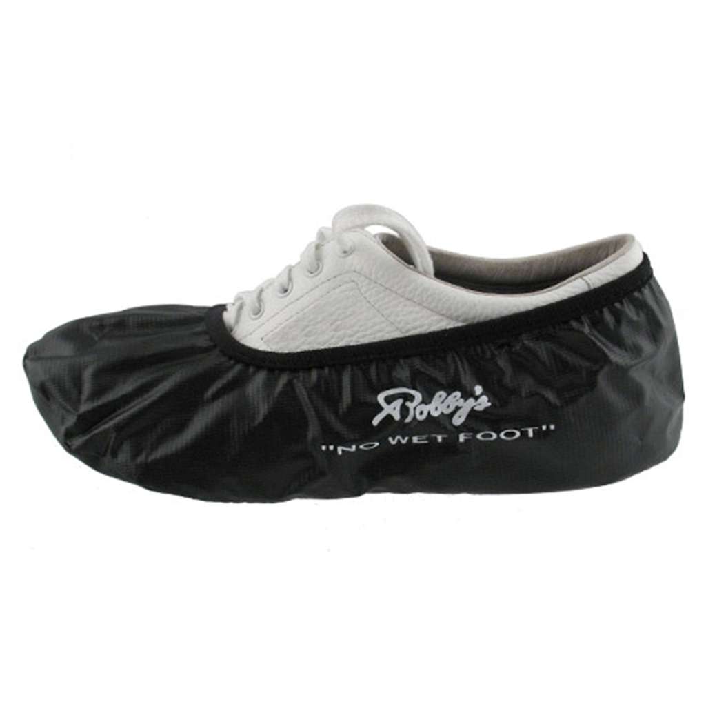 TWO Womens Robby's Bowling Shoe Covers TWO SHOE COVERS Black Fits Sizes 9-11 