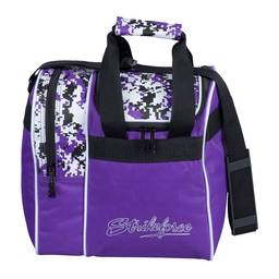 KR Rook Single Tote Bowling Bag - Purple Digi Camo