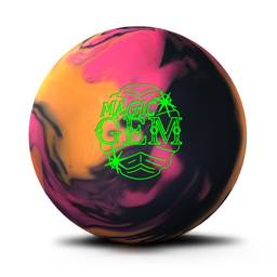 Roto Grip PRE-DRILLED Magic Gem Bowling Ball -Citrine/Rhodonite/Jet