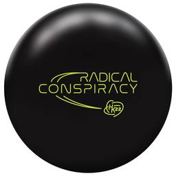 Radical PRE-DRILLED Conspiracy Bowling Ball - Black