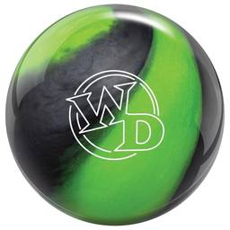 Columbia 300 PRE-DRILLED White Dot Bowling Ball - Lime Swirl