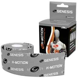 Genesis K-Motion Tape with Copper Infuzion- Grey UNCUT Roll