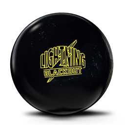 Storm PRE-DRILLED Lightning Blackout Bowling Ball - Obsidian