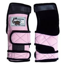 Mongoose Lifter Pink Wrist Support- Left Hand