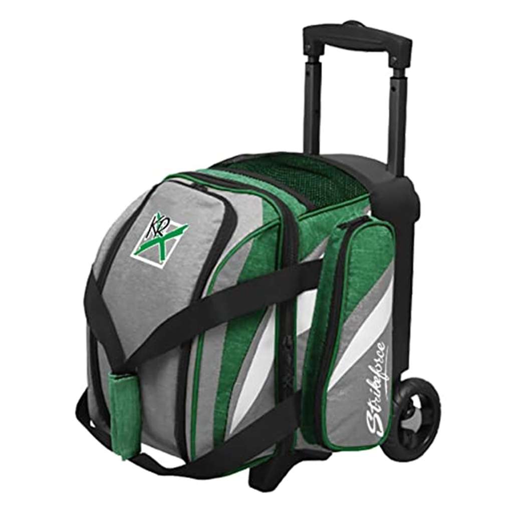 KR Cruiser Single Roller Bowling Bag- Grey/Green
