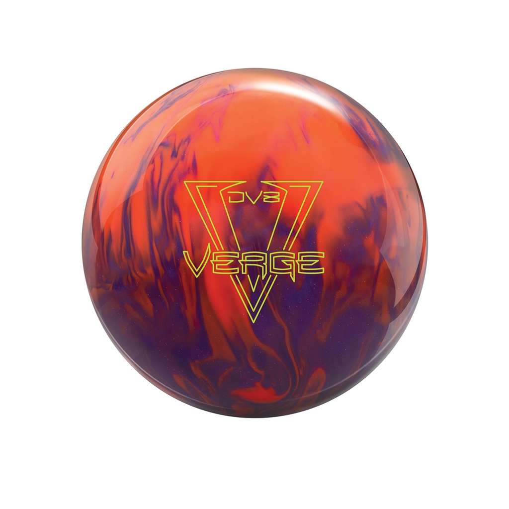 DV8 Verge Hybrid Bowling Ball - Orange/Purple Sparkle