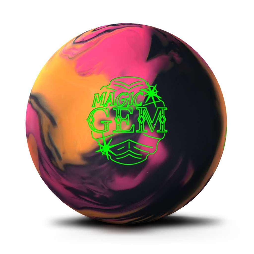Roto Grip PRE-DRILLED Magic Gem Bowling Ball -Citrine/Rhodonite/Jet 
