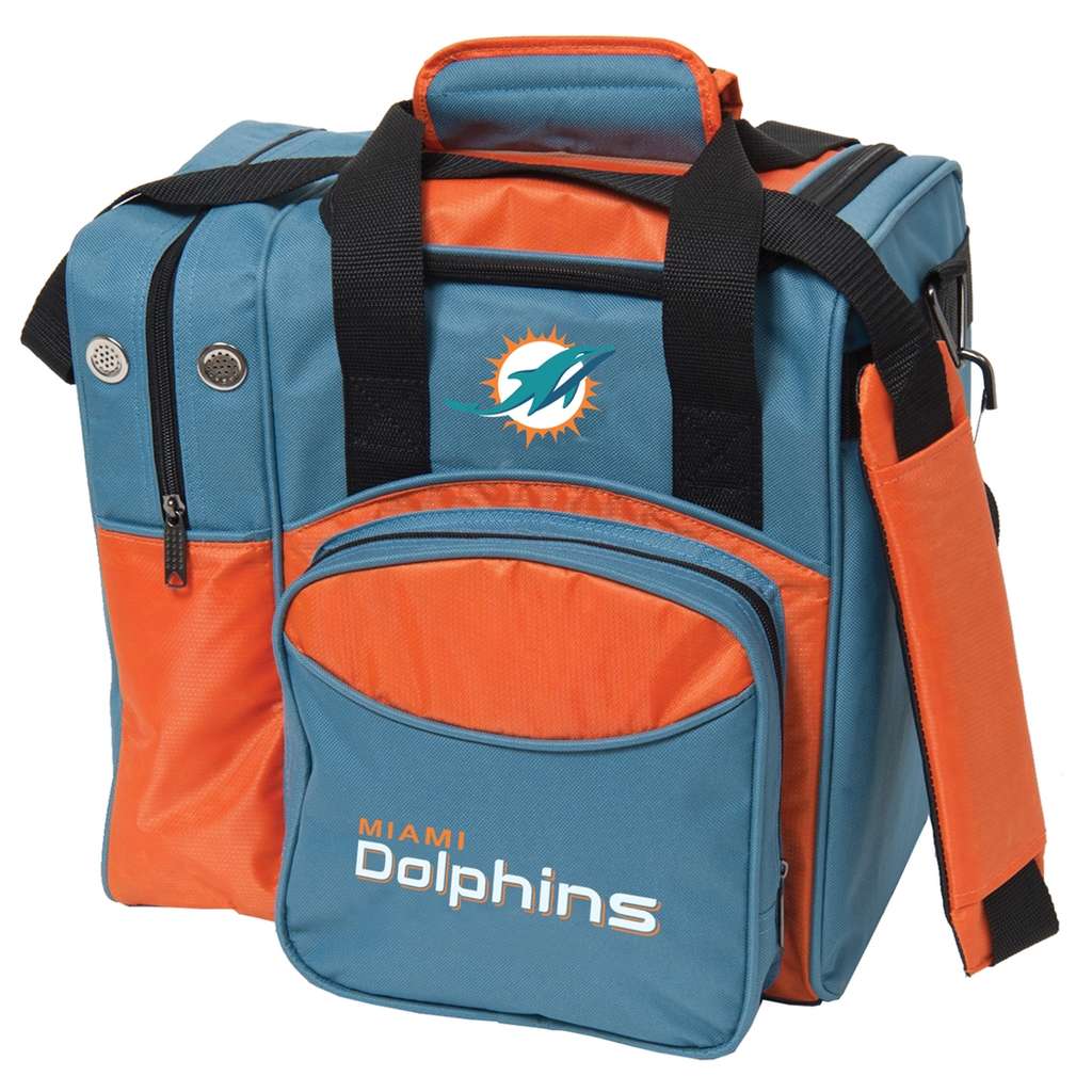 NFL Single Bowling Bag- Miami Dolphins