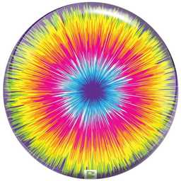 Brunswick Tie-Dye Burst Viz-A-Ball PRE-DRILLED Bowling Ball 8lb