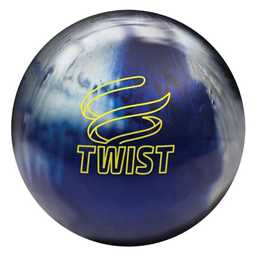 Brunswick Twist PRE-DRILLED Bowling Ball- Blue/Silver 8lbs