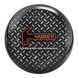 Hammer Diamond Plate PRE-DRILLED Bowling Ball 14lbs