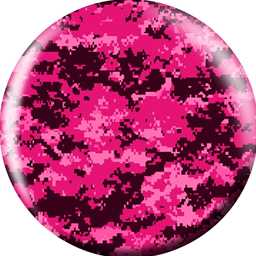 OTB Bowlerstore Products Pink Camouflage Bowling Ball (8lbs)