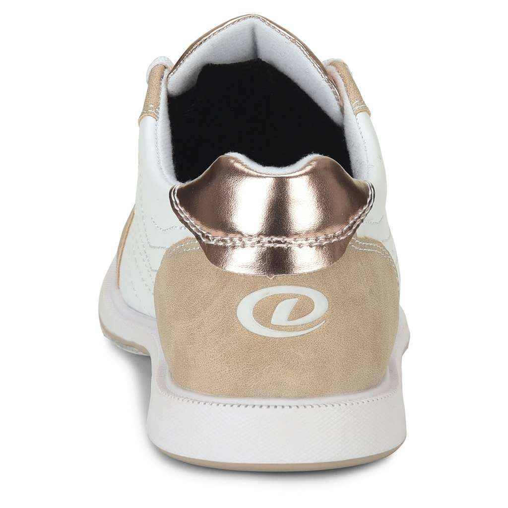 Dexter Womens Groove IV White//Nubuck//Rose Gold Bowling Shoes 6.5 M US