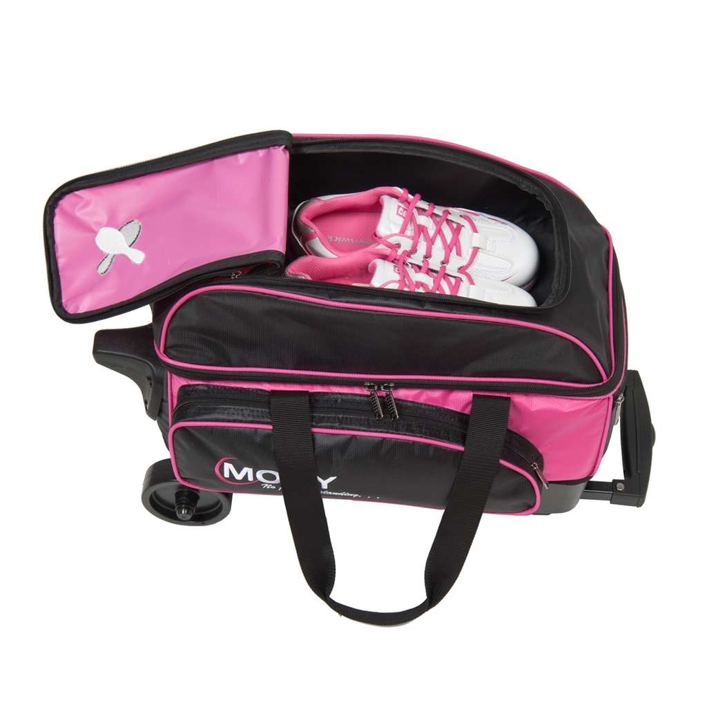 Elite Basic Double Roller Pink Bowling Bag
