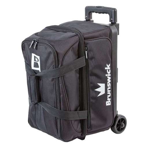 Brunswick Quest Double 2 Ball Roller Blue Bowling Bag – Inside Bowling