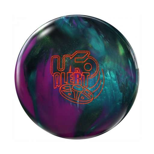 14lb NIB Roto Grip UFO ALERT New 1st Quality Bowling Ball PURPLE/EMERALD/TEAL 