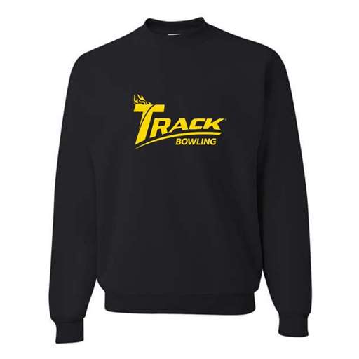 CreateUrMark.com Track Bowling Crewneck - Black