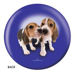 The Dog and Friends Bowling Ball- Beagle Design