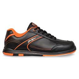 KR Strikeforce Mens Flyer Bowling Shoes- Black/Orange