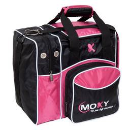 Moxy Deluxe Single Bowling Bag- Black/Pink