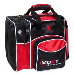 Moxy Deluxe Single Bowling Bag- Red/Black