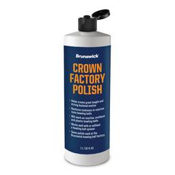 Brunswick Crown Factory Bowling Ball Polish