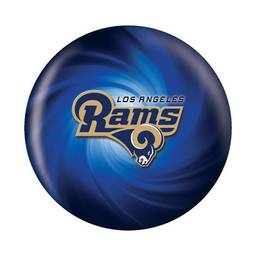 Los Angeles Rams NFL Helmet Logo Bowling Ball