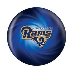 Los Angeles Rams NFL Helmet Logo Bowling Ball