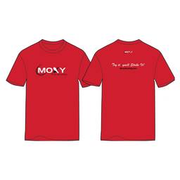 Moxy Bowling Strike It T-Shirt- Red