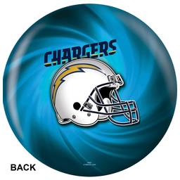 Los Angeles Chargers NFL Helmet Logo Bowling Ball
