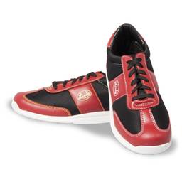 Linds Unisex Hawk Rental Bowling Shoes Red/Black- Laces