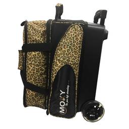 Moxy Blade Premium Double Roller Bowling Bag- Leopard