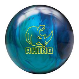 Brunswick Rhino Reactive Bowling Ball- Cobalt/Aqua/Teal