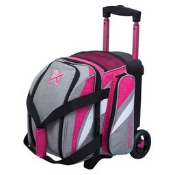 KR Cruiser Single Roller Bowling Bag- Stone/Pink