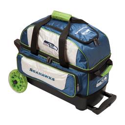 Seattle Seahawks 2 Ball Roller Bowling Bag