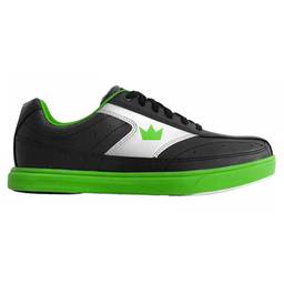 Brunswick Mens Renegade Bowling Shoes - Black/Neon Green