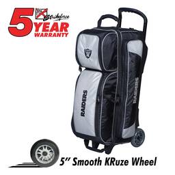 Raiders 3 Ball Roller Bowling Bag