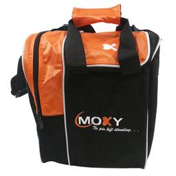 Moxy Strike Single Tote Bowling Bag- Orange/Black