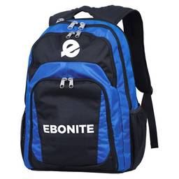 Ebonite Backpack- Black/Royal