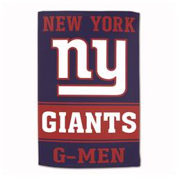 New York Giants Sublimated Cotton Towel - 16" x 25"