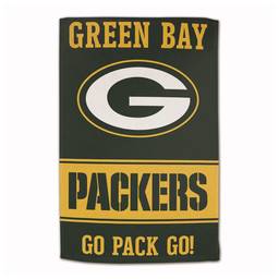 Green Bay Packers Sublimated Cotton Towel - 16" x 25"