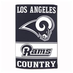 Los Angeles Rams Sublimated Cotton Towel - 16" x 25"