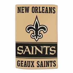 New Orleans Saints Sublimated Cotton Towel - 16" x 25"