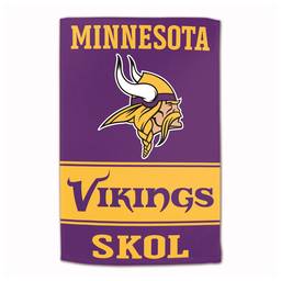 Minnesota Vikings Sublimated Cotton Towel- 16" x 25"